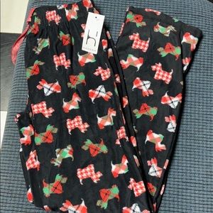 Christmas Scottish Terrier Pajama Pants